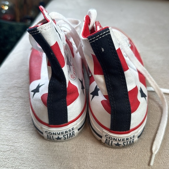 American Flag Converse High Top - Picture 7 of 12